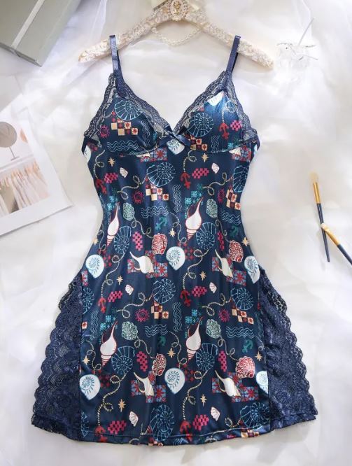 Women's Lace-Trim Nightdress