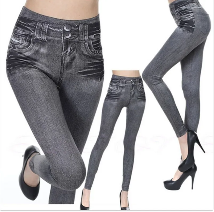 Women's Slim Denim Leggings