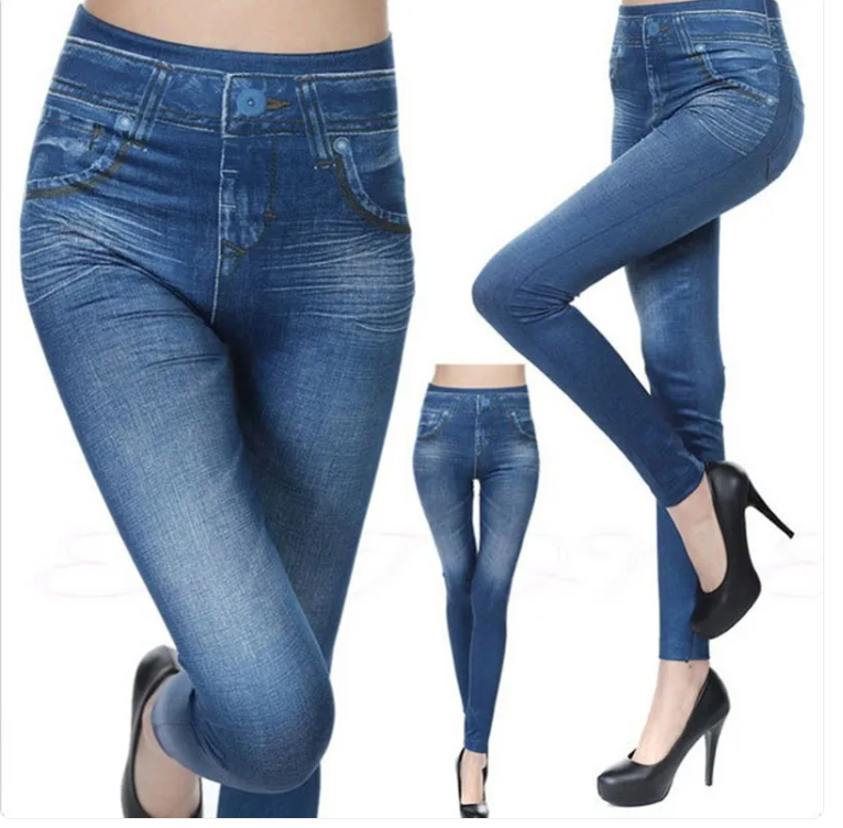 Women's Slim Denim Leggings