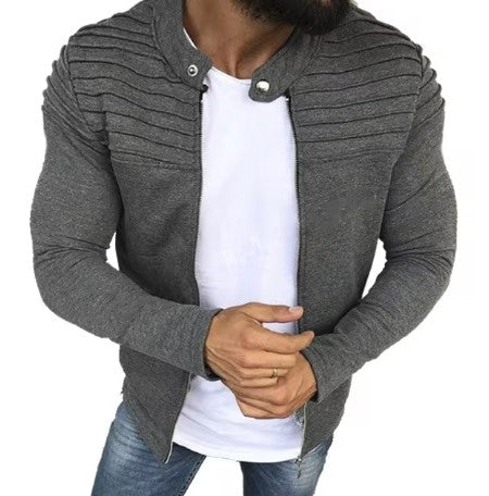 Men's Lightweight Full-Zip Collar Jacket