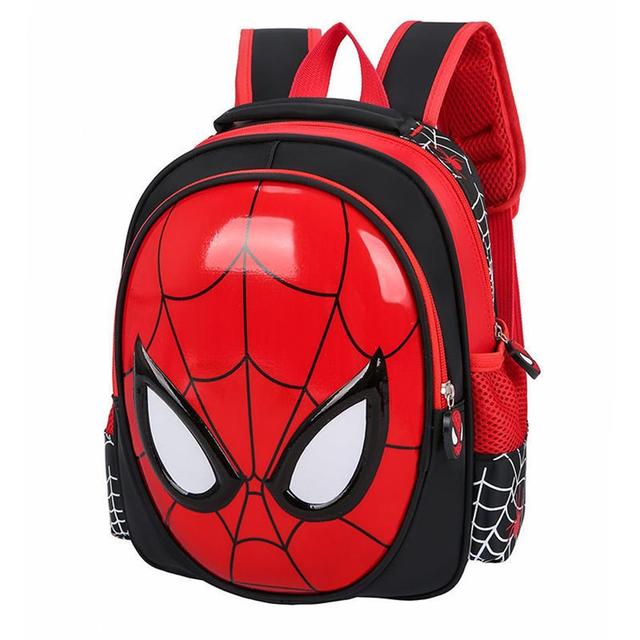 3D Superhero Kids School Backpack