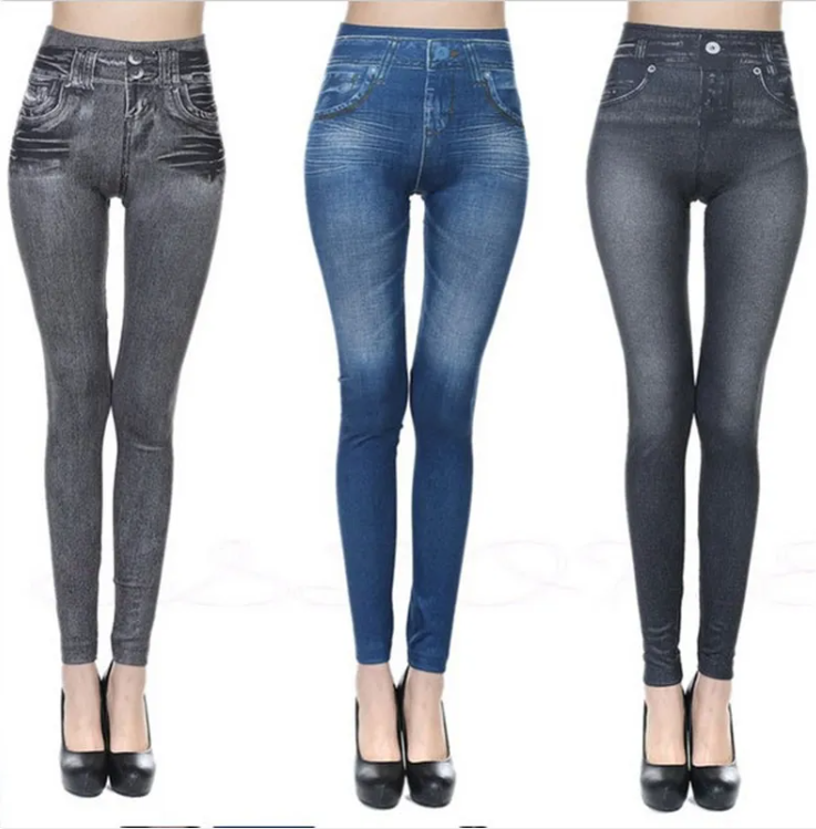 Women's Slim Denim Leggings