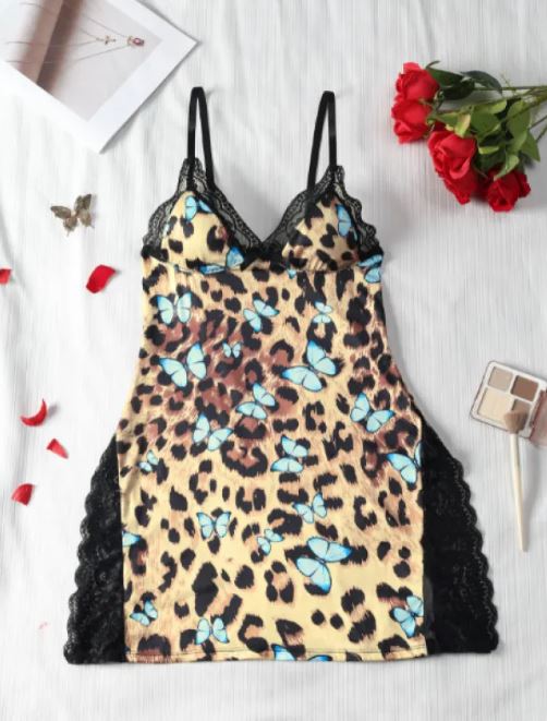 Women's Lace-Trim Nightdress