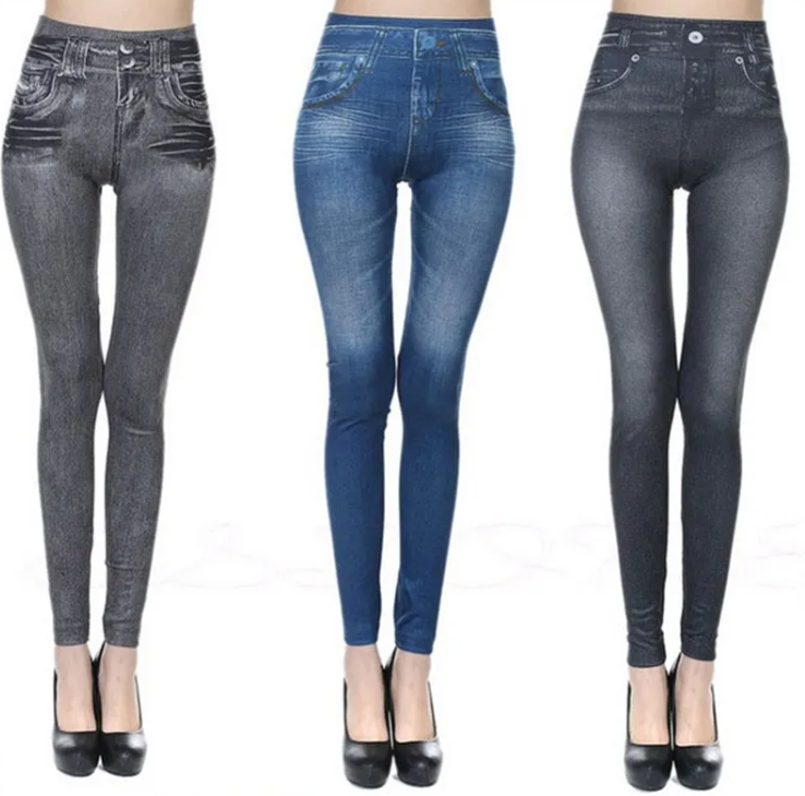 Women's Slim Denim Leggings