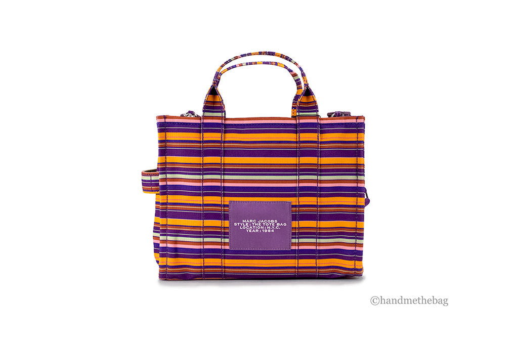 Striped Traveler Tote Bag