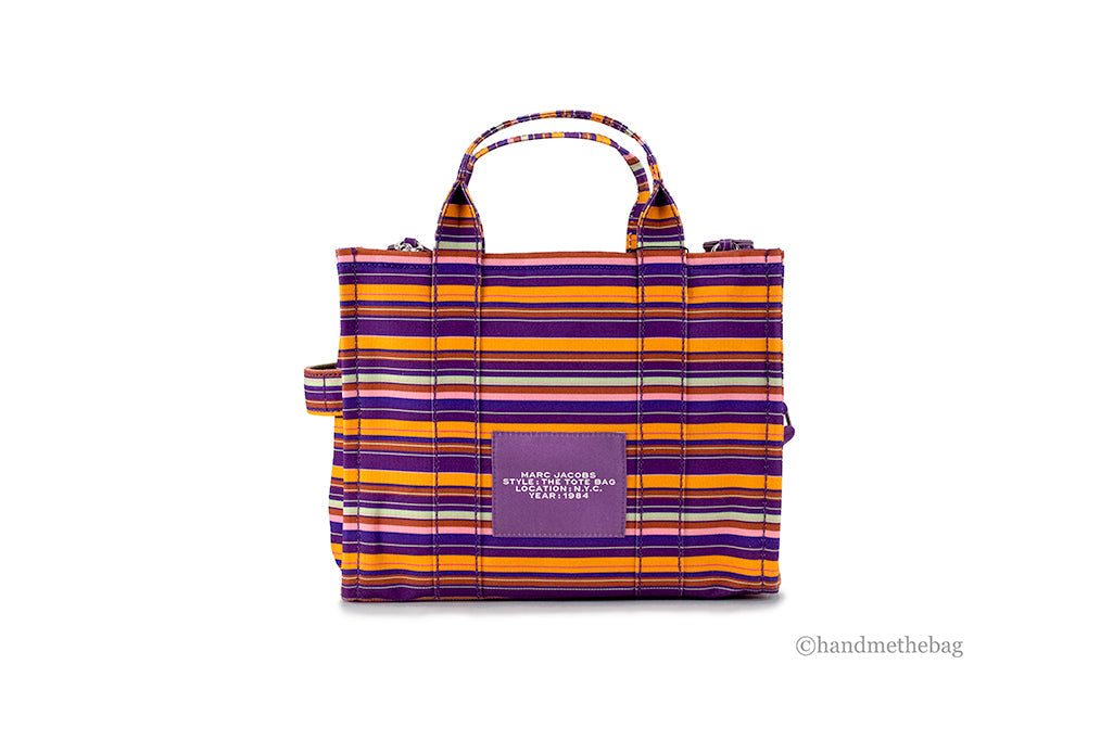 Striped Traveler Tote Bag