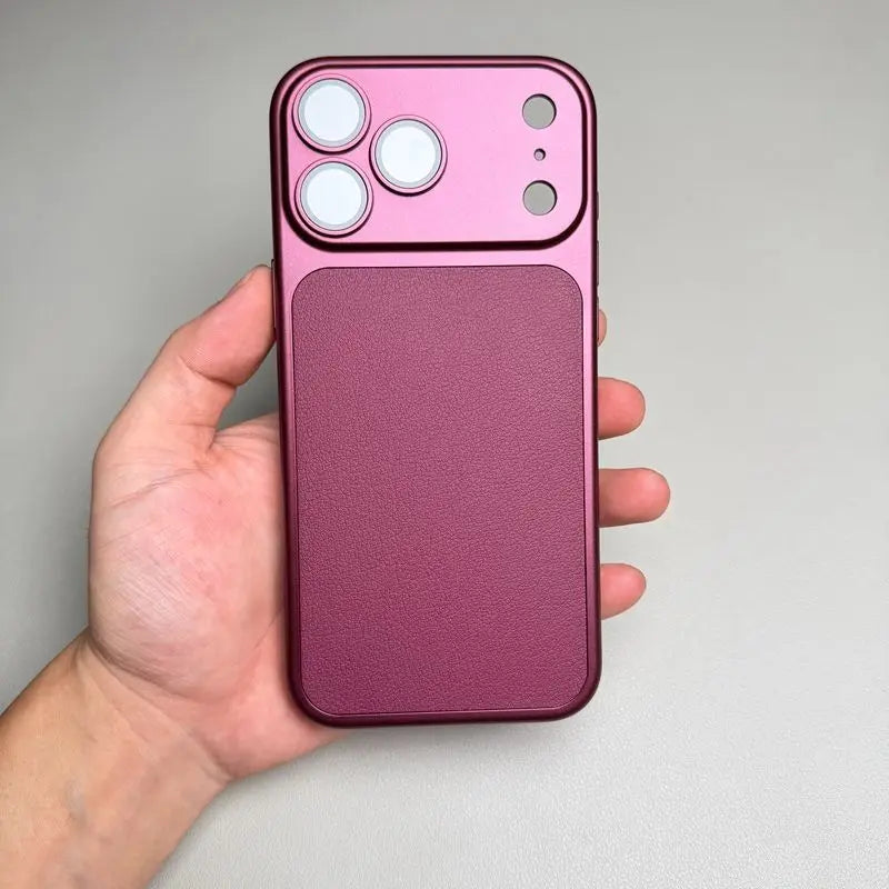 For iPhone 18 Pro Max Case iPhone 17 Pro Cover iPhone 16 15 14 13 12 11 18 17 Air Leather Case Protect Matte leather Back Cover