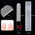 Nail Art File Buffing Transparent Sanding Polishing Durable Nano Glass File Manicure Professional Supplies Accessories Tools