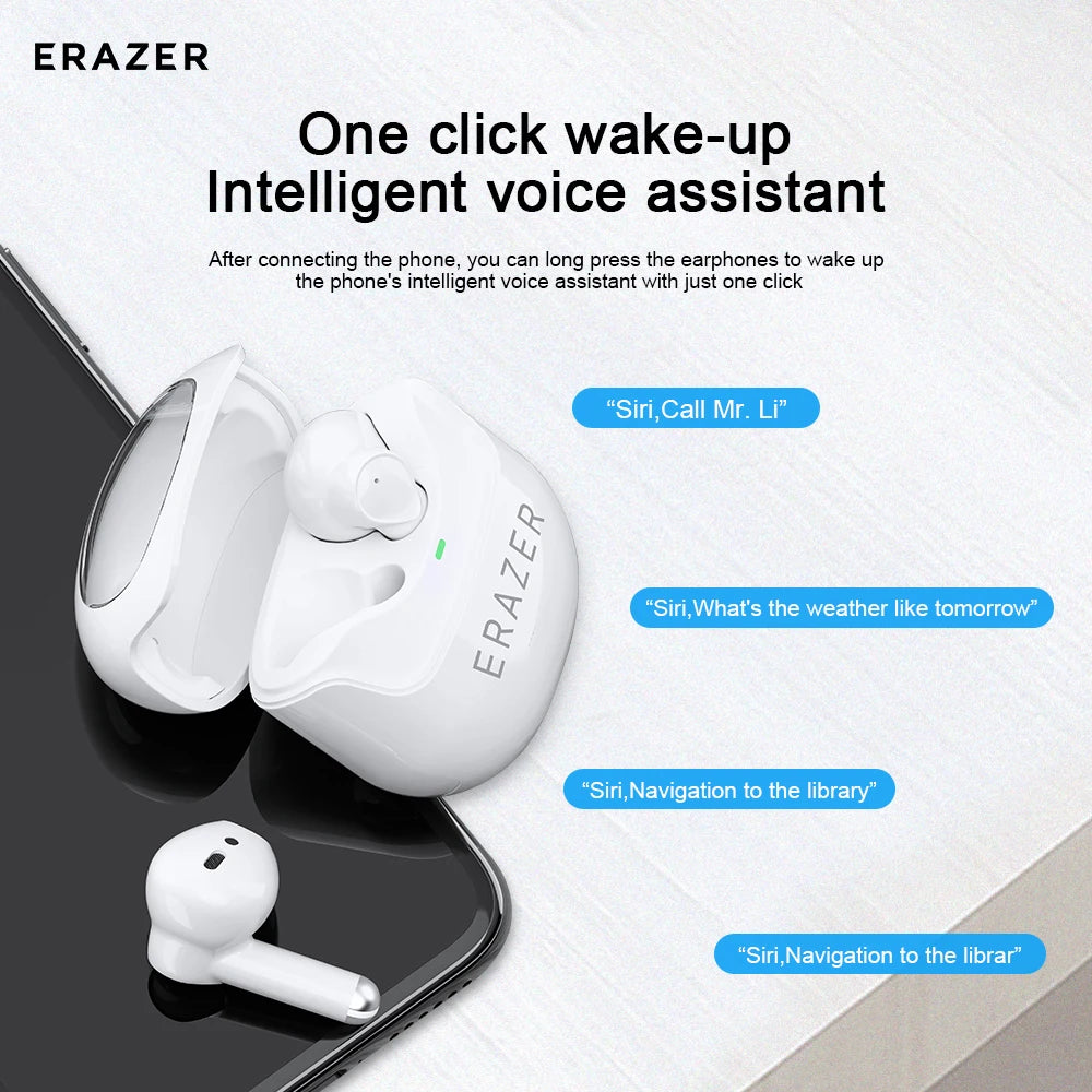 Lenovo Bluetooth Wireless Earphones HT86 Intelligent Call Noise Reduction Earbuds Ultra Long Endurance HIFI Sound Headphones