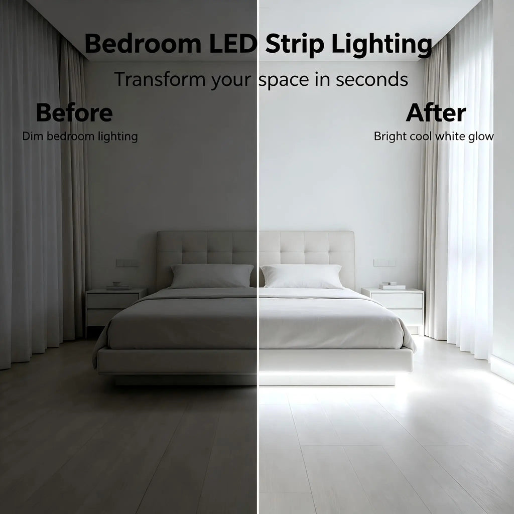 2835 LED light strip, battery powered, easy to install. Suitable for cabinets, entryways, staircases, and holiday decorations.