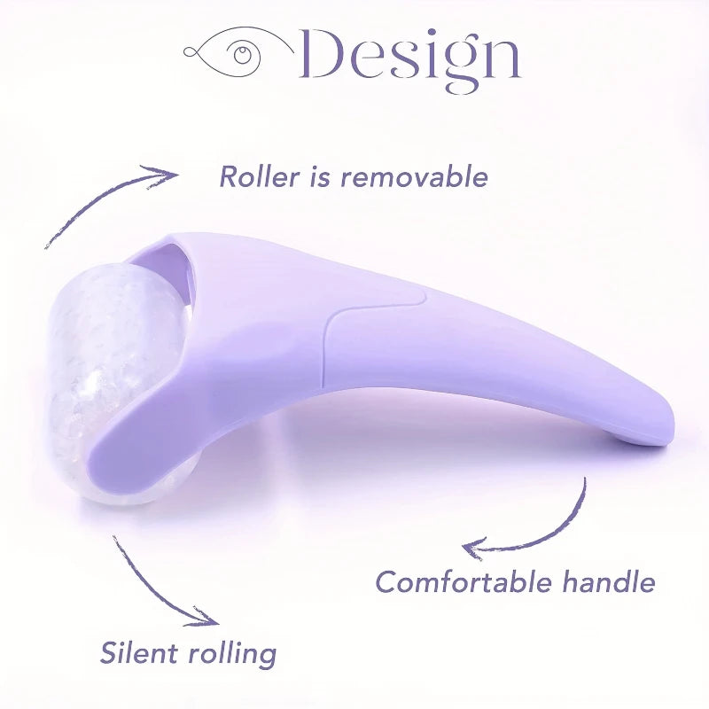 Large Ice Roller/Massager Facial Cooling Beauty Tool,Ice Roller for Face And Eye, Athome Spa,Skincare Routine,Handheld Massager