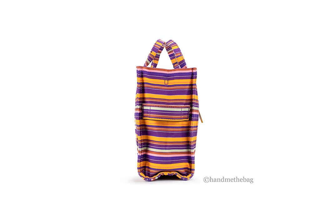 Striped Traveler Tote Bag