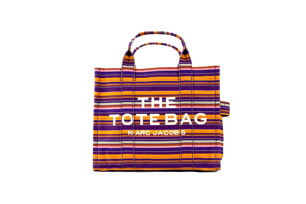 Striped Traveler Tote Bag
