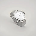 Classic Minimalist Silver Watch